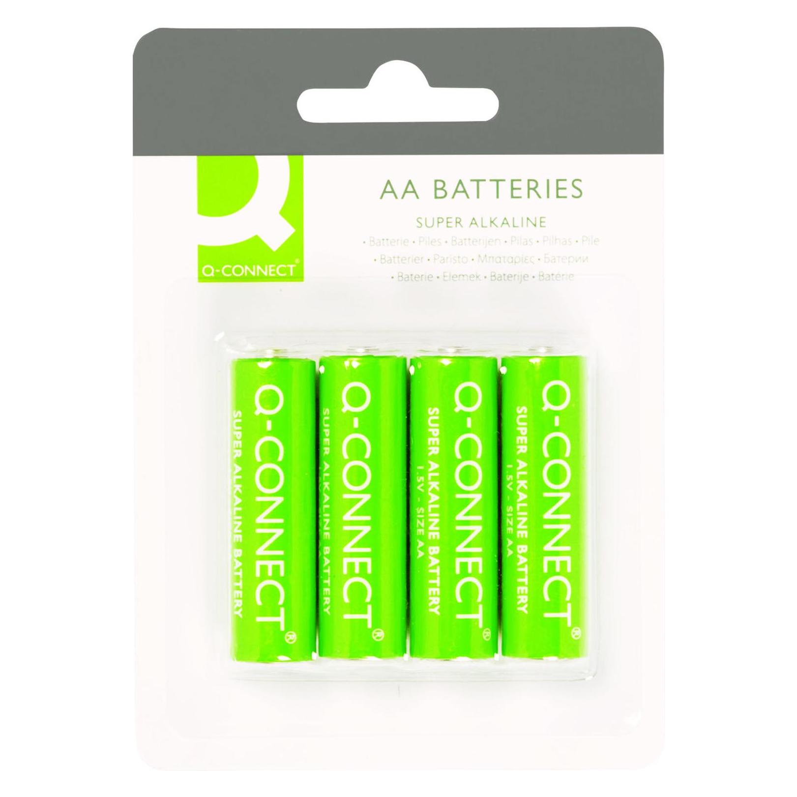 Q-Connect Alkaline AA (4 Stk., AA, 2140 mAh) (KF00489)