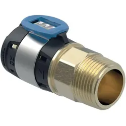 Geberit, Zubehör Sanitärinstallation, FlowFit bergang 75 mm x 2 1/2" AG 620307001