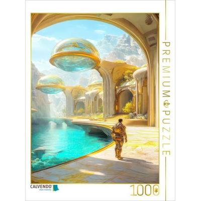 CALVENDO Puzzle Science-Fiction-Visionen der Zukunft | 1000 Teile Lege-Größe 64x48cm Foto-Puzzle für glückliche Stunden