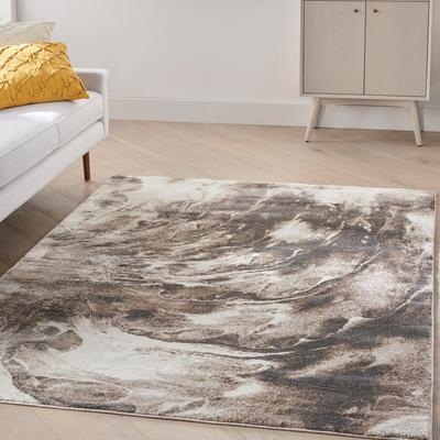 Nourison American Manor Contemporary Abstract Area Rug