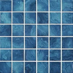 Keramik Mosaik Premium Mosaik türkis 31x31 cm matt MOSBH5M