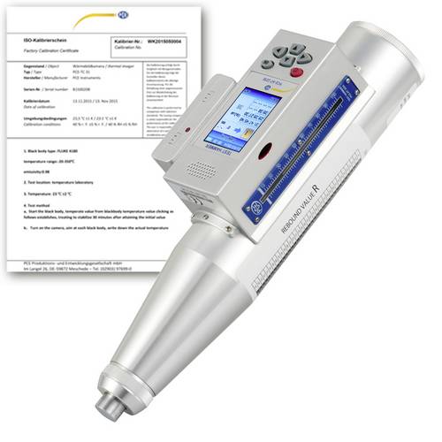 PCE Instruments PCE-HT 225E-ICA Betonprüfhammer kalibriert (ISO) 2.207 J, 2,207 Nm Rückprallverfahren / Betonprüfhammer