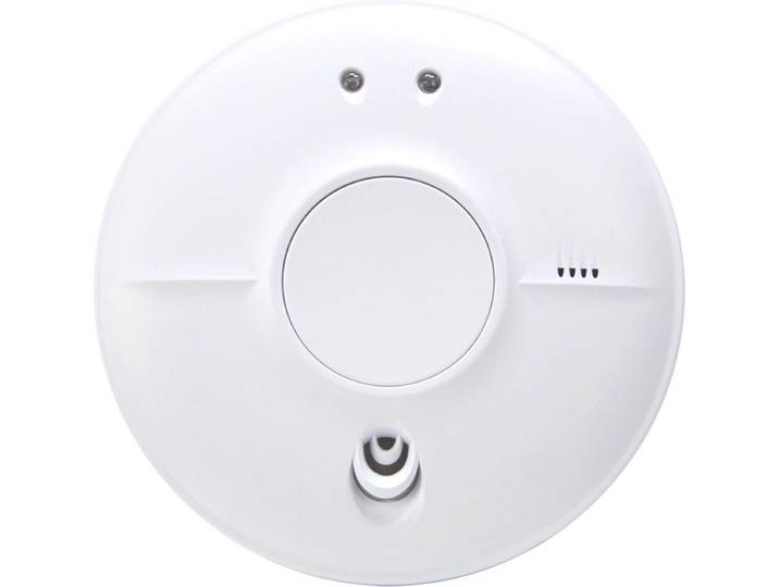 FireAngel SW1-EUT - Rookmelder optisch 230V - Interlink NEN2555 - Wit