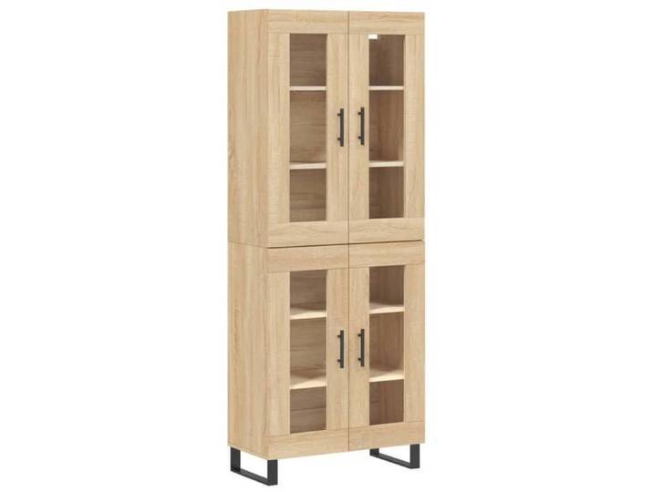 NEW Meuble stockage - vidaxL - Buffet haut Chêne sonoma 69 5 x 34 x 180 cm - bois d'ingénierie - Cabinet vaisselier 64716
