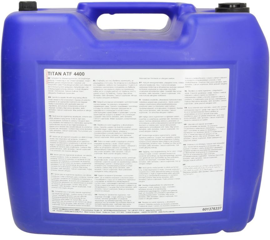Fuchs Oil Automatikgetriebeöl FUCHS 602044891 TITAN ATF 4400 20L