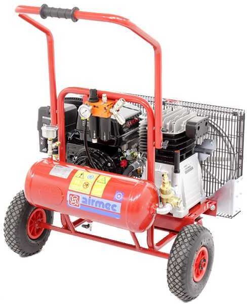 Airmec CRS 1065/510 - Motocompressore - Motore Loncin G 200