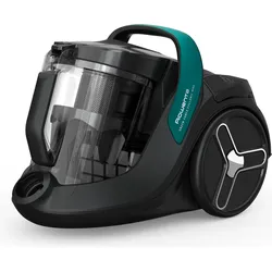 Rowenta Green Force Cyclonic Max, Staubsauger, Schwarz