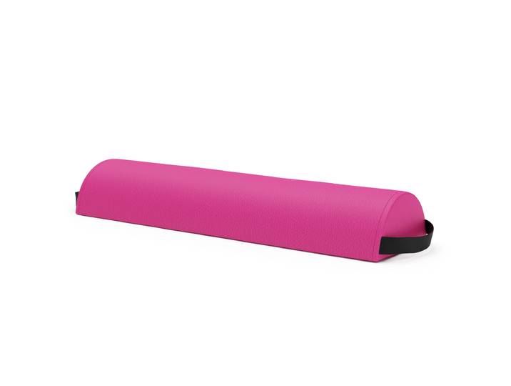 Nackenrolle halbrund 66 cm pink