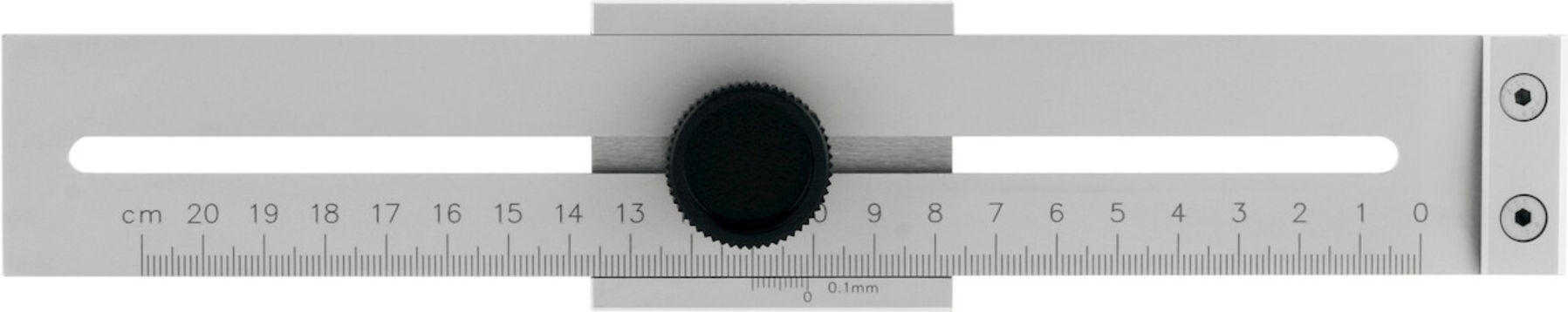 HOLEX Streichmaß mit flachem Schieber 300 mm (446150 300)