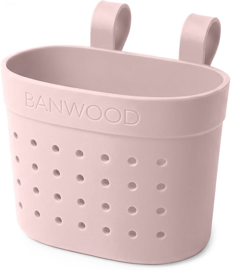 Banwood Cesta Pin &amp; Ride Rosa Desgastado .