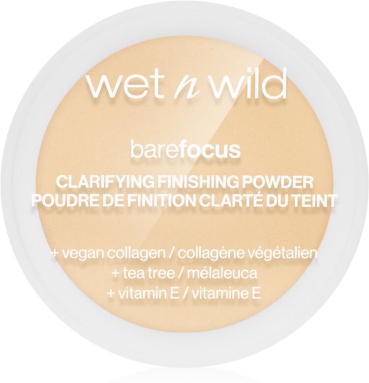 Wet n Wild BareFocus Clarifying Finishing Powder poudre matifiante teinte Fair/Light 6 g
