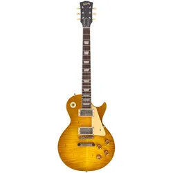 Gibson 1959 Les Paul Standard Reissue Heavy Aged Green Lemon Fade Murphy Lab #95... - E-Gitarre