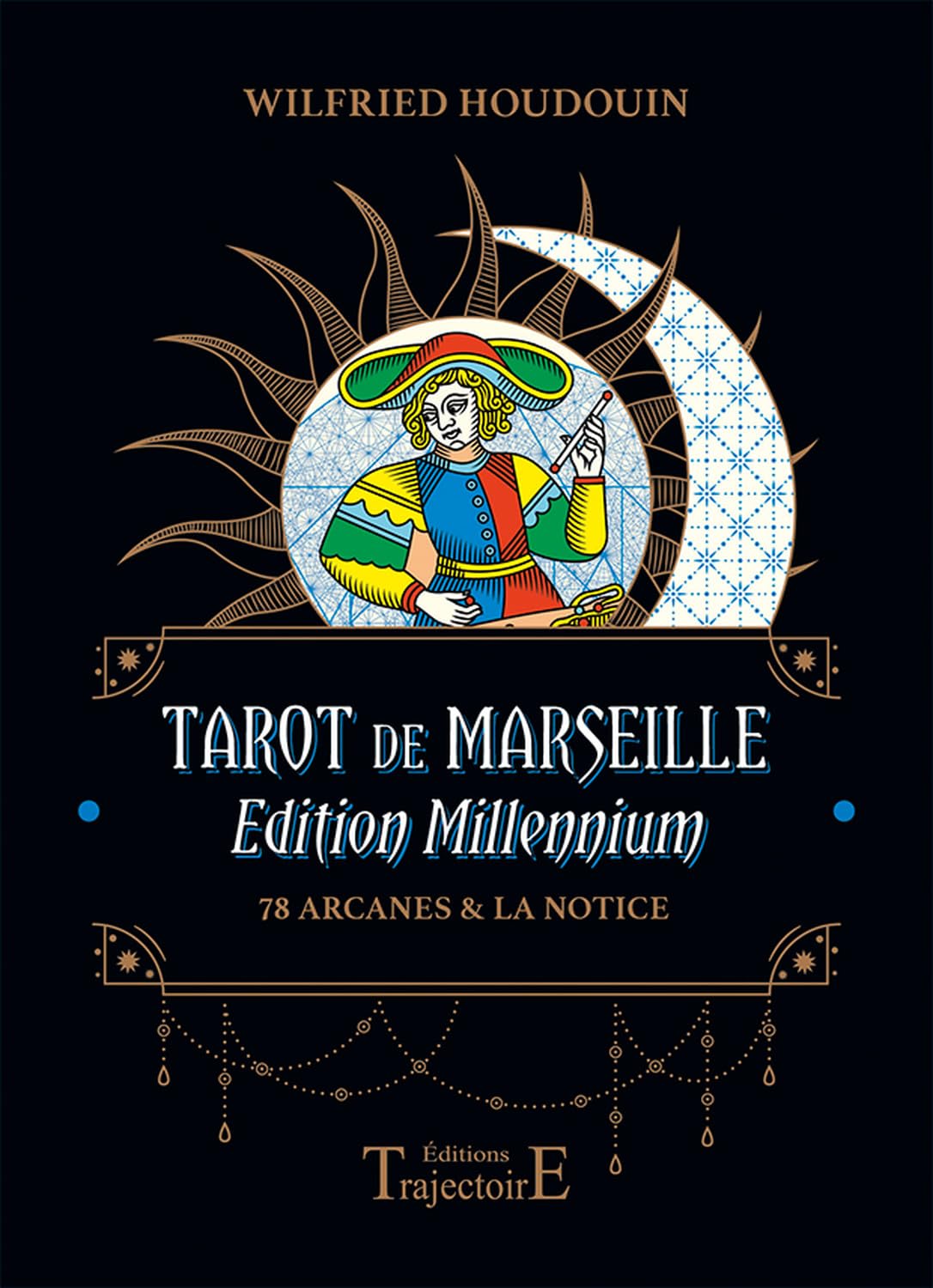 Wilfried Houdouin - Tarot de Marseille : édition millennium : 78 arcanes & la notice - Preis vom 01.10.2026 17:08:56 h