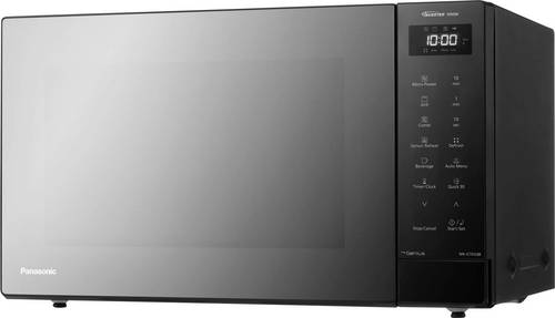 Panasonic NN-GT65QBEPG Mikrowelle Schwarz 1000W Grillfunktion, digitaler Timer, Timerfunktion, LCD-Display