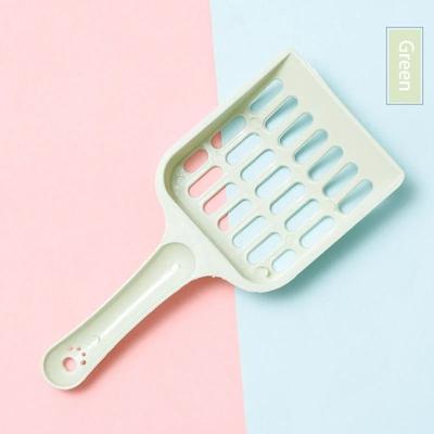 Uplift Picks Cat Litter Scoop Hollow Mesh Tofu Litter Shovel For Easy Pet Waste Cleaning green
