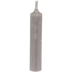 Chic Antique Mini Stabkerze 11 cm | Ø 2 cm, leinen