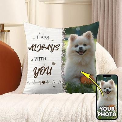 Individueller Kissenbezug Haustier Foto Erinnerungs Wurfkissen Beileid Geschenk Personalisierte Erinnerungsgeschenke