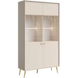 VITRINE SFERA 191,2/105,5 cm in Beige