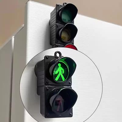 Uplifted Finds Traffic Light Magnetic Refrigerator Sticker & Creative Toy pedestrian Light