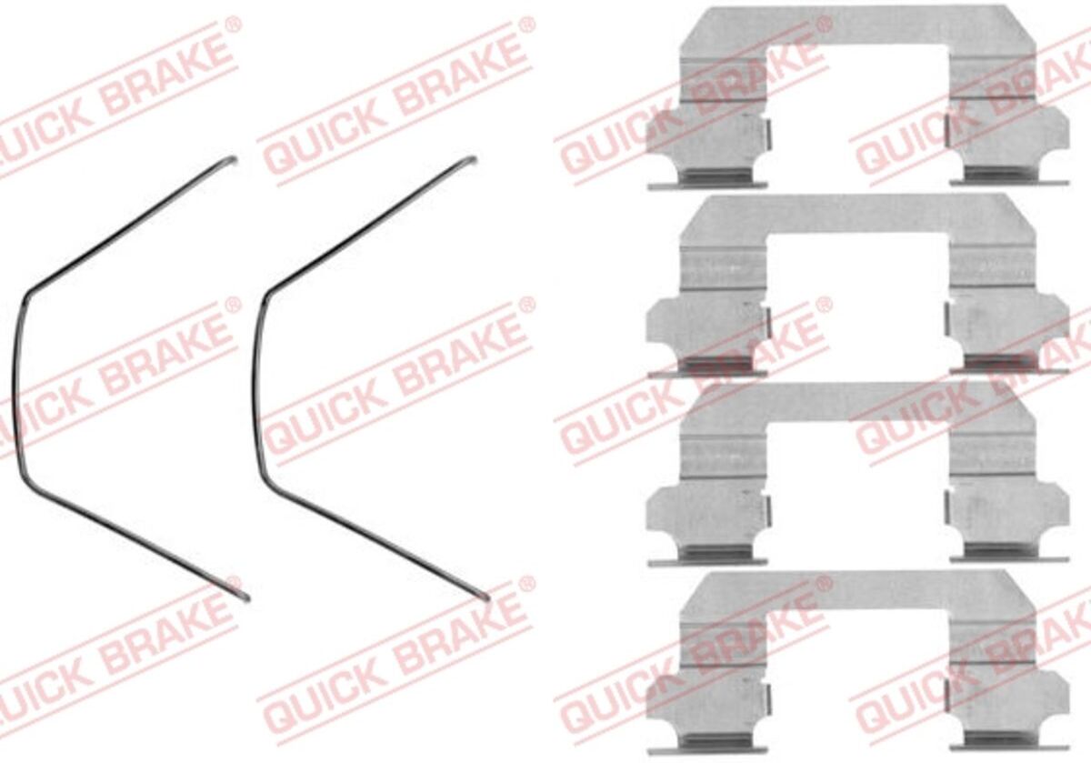 Zubehörsatz, Scheibenbremsbelag QUICK BRAKE 109-1789