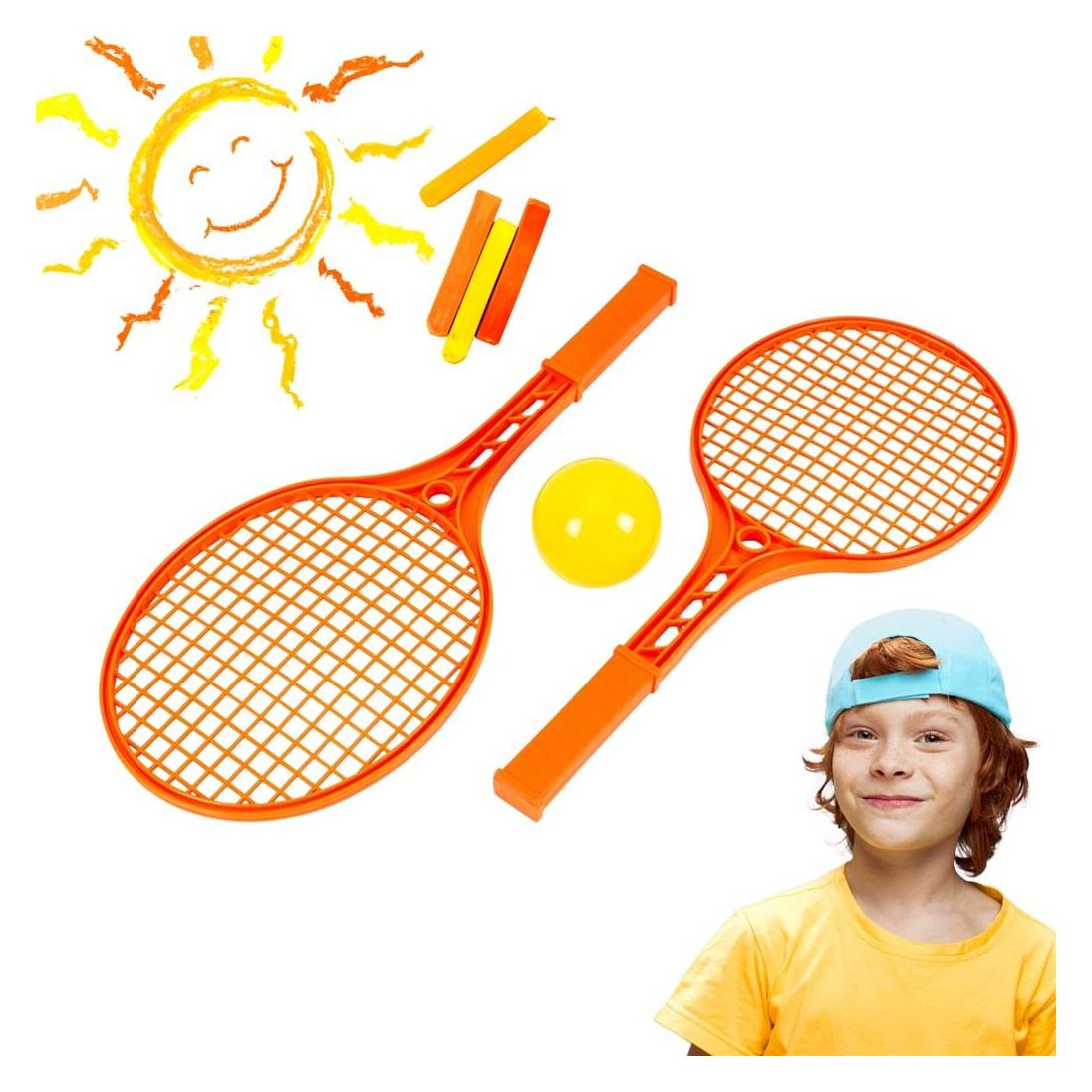 Sun Fun Tennis-Set, 3-teilig. (42423389)