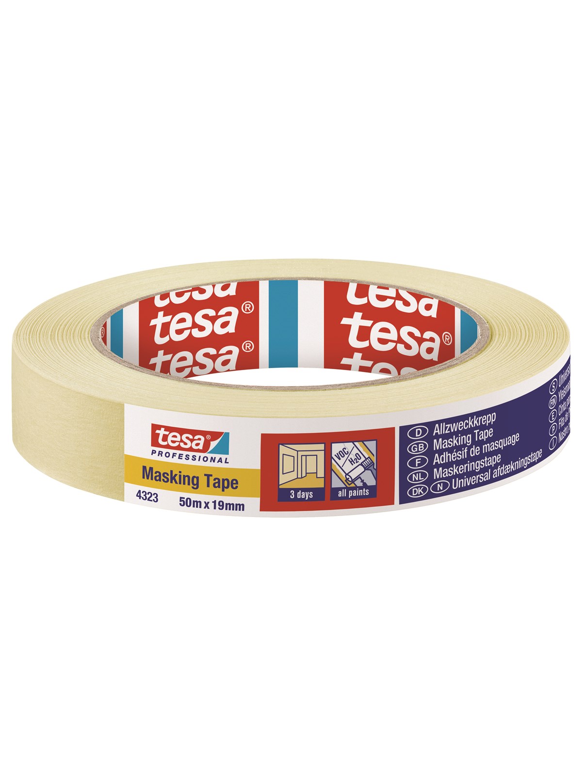 tesa Masking Tape 50m x 19mm