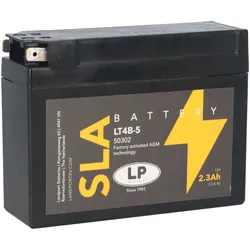 Batterie AGM SLA 12V 2,3Ah für Motorrad Startbatterie MS LT4B-5