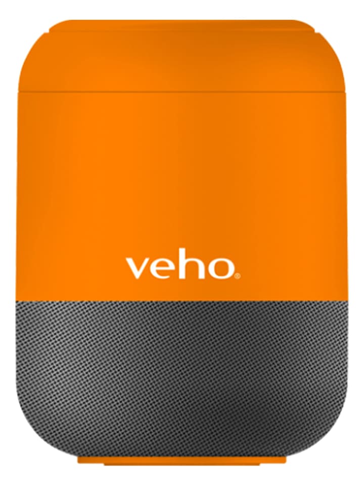 Veho Bluetooth-Lautsprecher ''MZ-S'' in Orange - (H)10,5 x Ø 7,5 cm - onesize