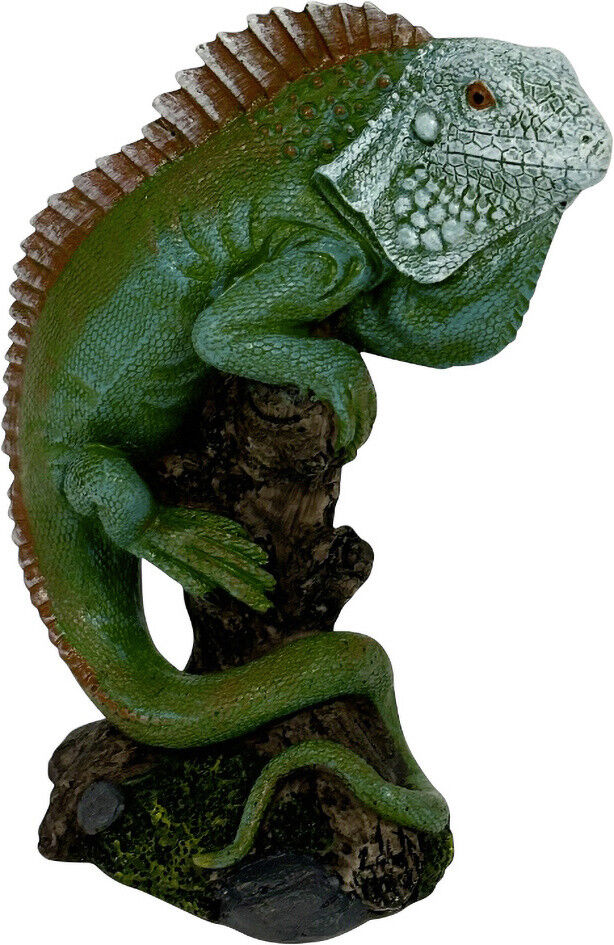 FD Dekofigur Leguan stehend 17 x 9 cm grün