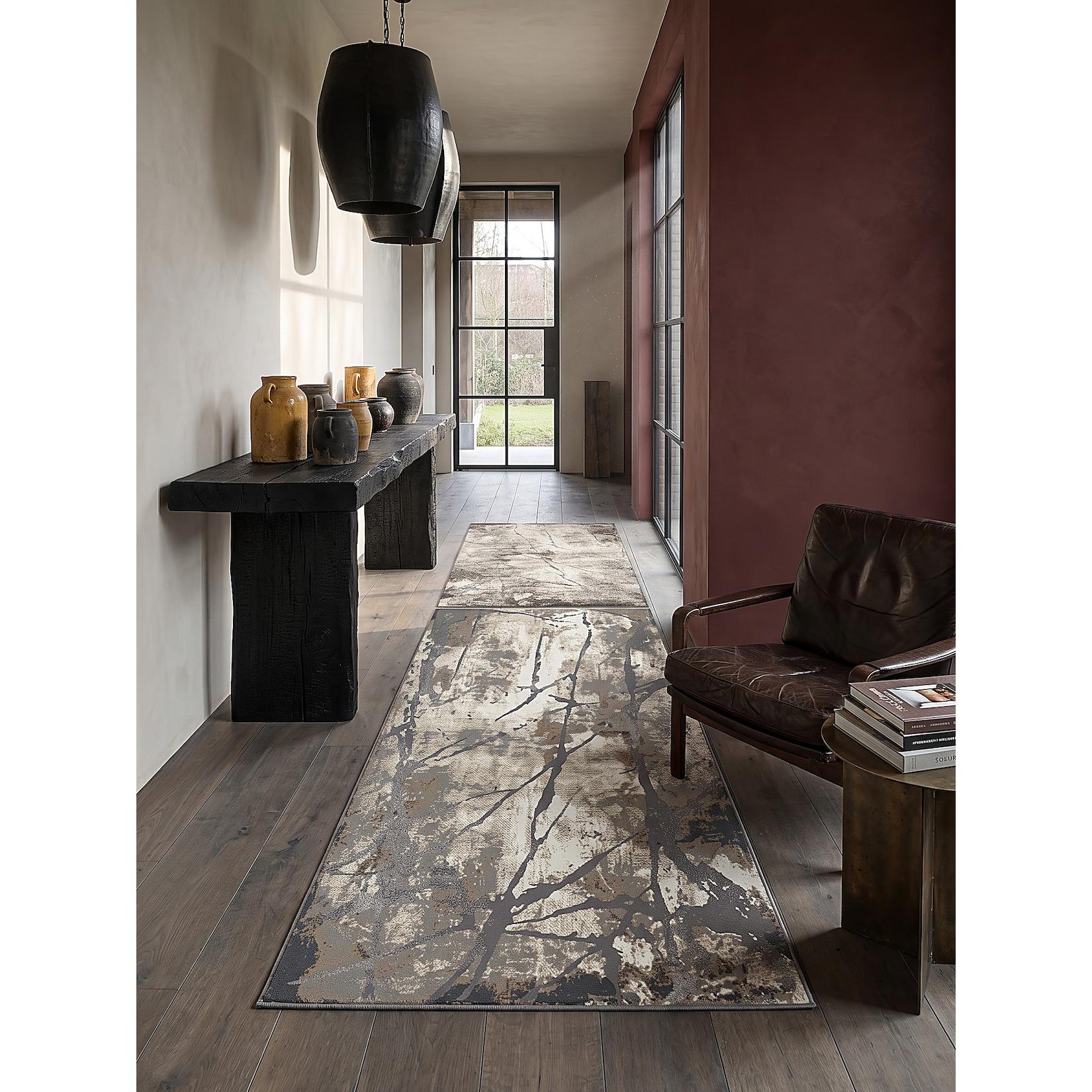 Läufer Pflegeleicht Natur 80x150 cm - OGLIO Kadima Design