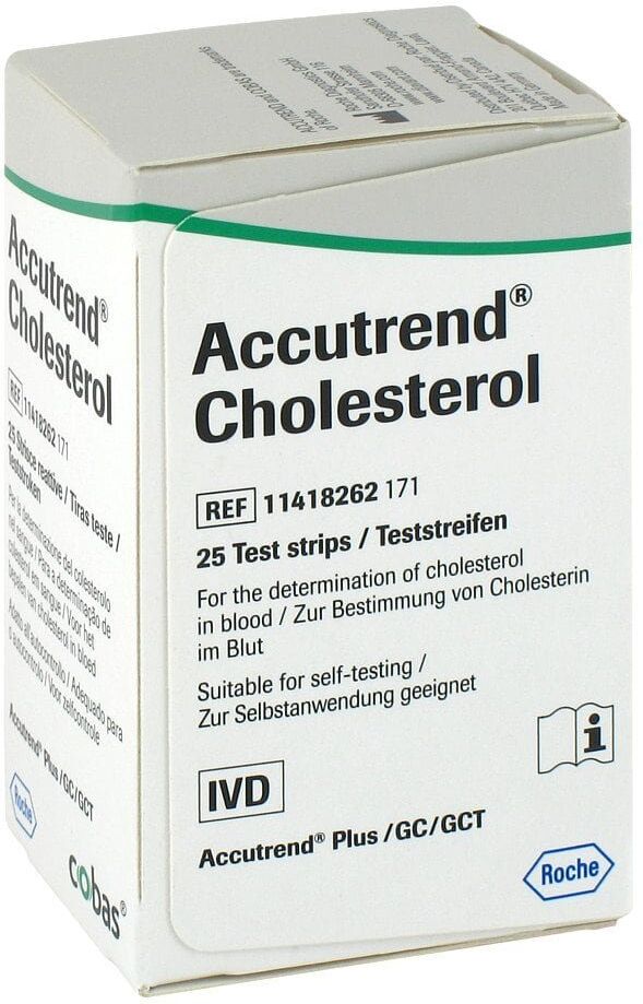 Accutrend Cholesterol Teststreifen