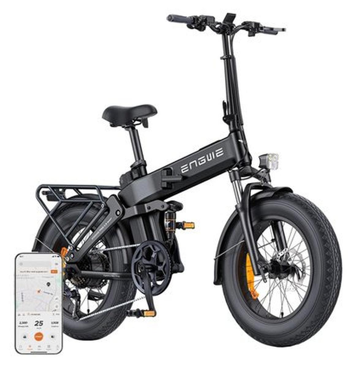 ENGWE PRO 3.0 BOOST 250 W 20-Zoll-E-Bike (schwarz)