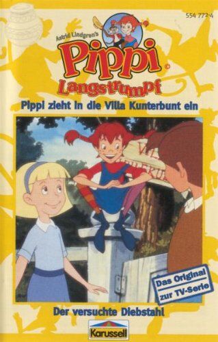 Pippi Langstrumpf - Pippi zieht in die Villa Kunterbunt ein / Der versuchte Diebstahl [Musikkassette] [Musikkassette] - Preis vom 10.10.2026 11:48:34 h