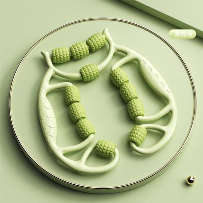 Circular Leg Slimming And Relaxation Massage Equipment Rounds Of Muscle Stretching And Relaxation green