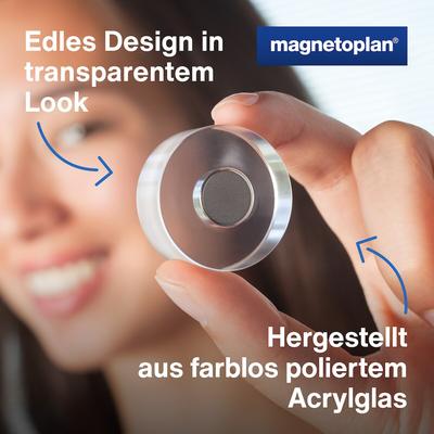 magnetoplan Neodym-Magnete Design, Durchmesser: 30 mm