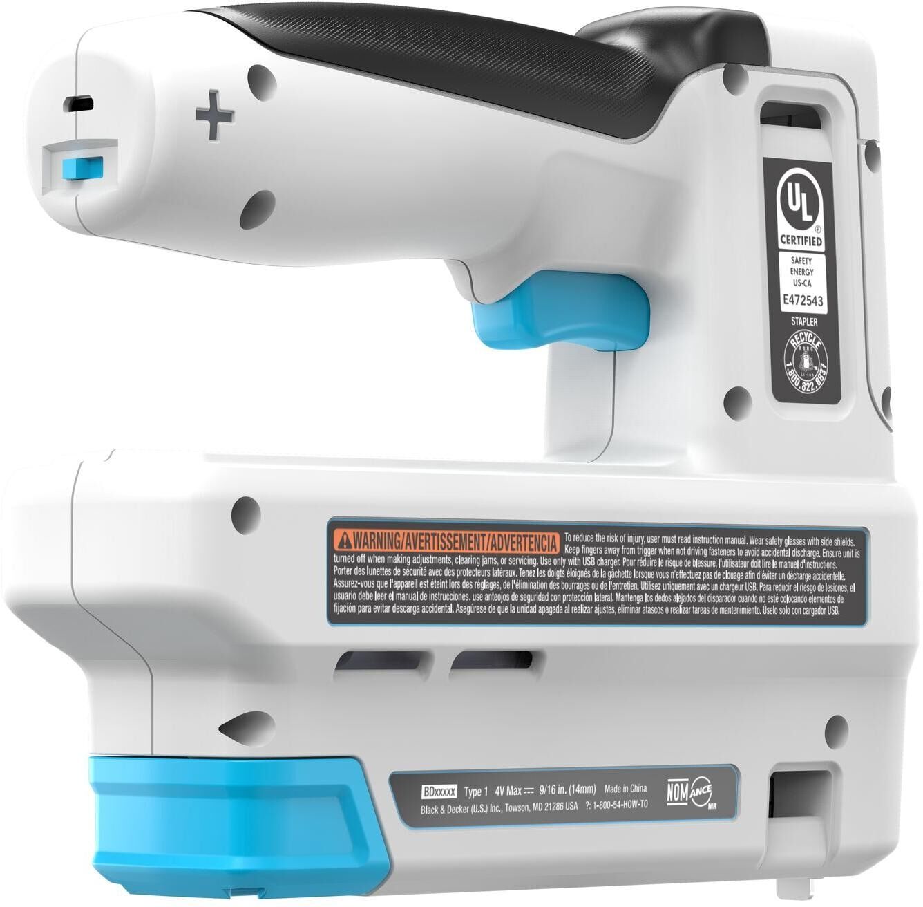 Black & Decker Akku-Tacker BLACK + DECKER "Takker", weiss (weiß), Tacker, Akku-Tacker weiß Einheitsgröße