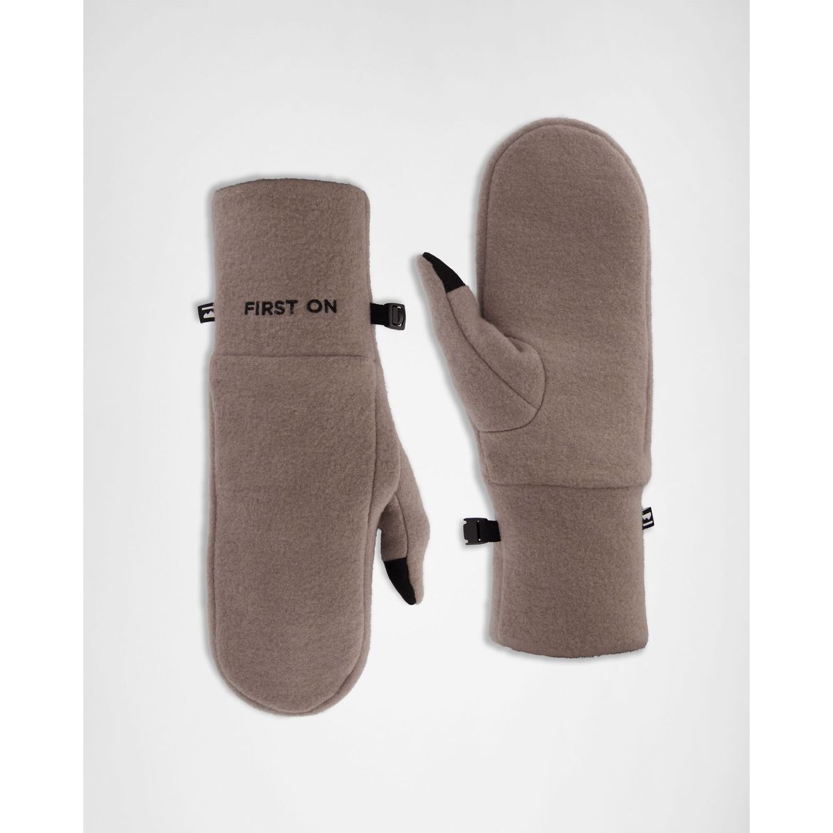 Mons Royale Pileup Wool Fleece Mittens cinder (796) S 100917-1171-796-S