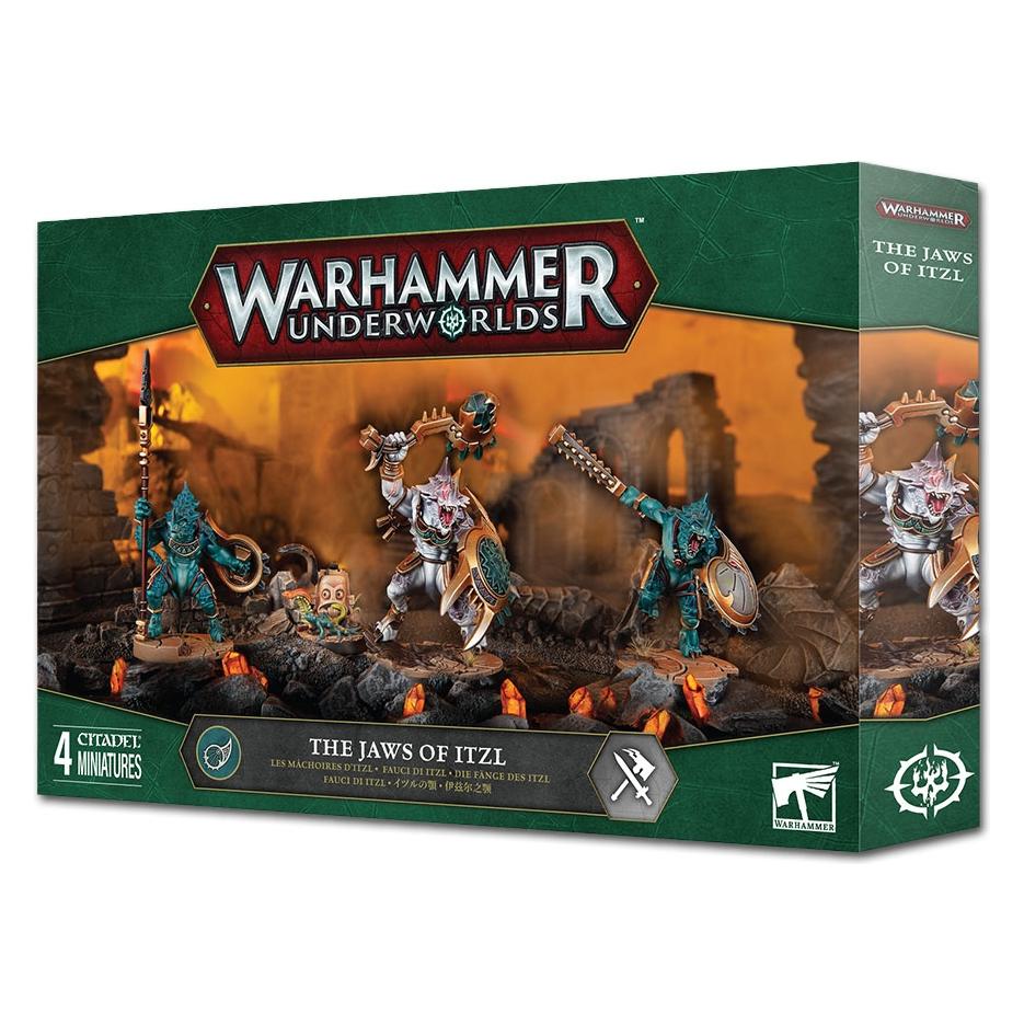 Games Workshop Warhammer Underworlds : Les Machoires d'Itzl (Kunststoff) (34-002)