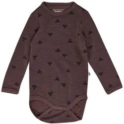 hummel hmlMINI langarm Baby-Body 8719 - twilight mauve 62