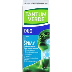 Tantum Verde Duo 1.5mg/Ml+5mg/ml Spr Mundhöhle Lsg 15 ML