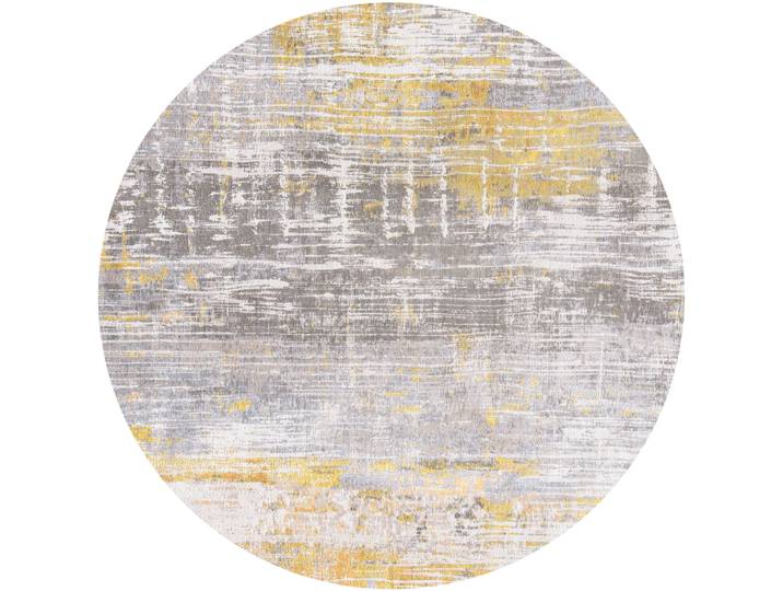 Teppich Streaks multicolor Polyester 140 x 140 cm