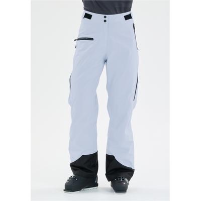 Skihose SLOPE "Zuki", Damen, Gr. L, US-Größen, weiß (hellblau, schwarz), 100% Polyester, mehrfarbig, lang, Hosen Skihose, mit 15.000 mm Wassersäule