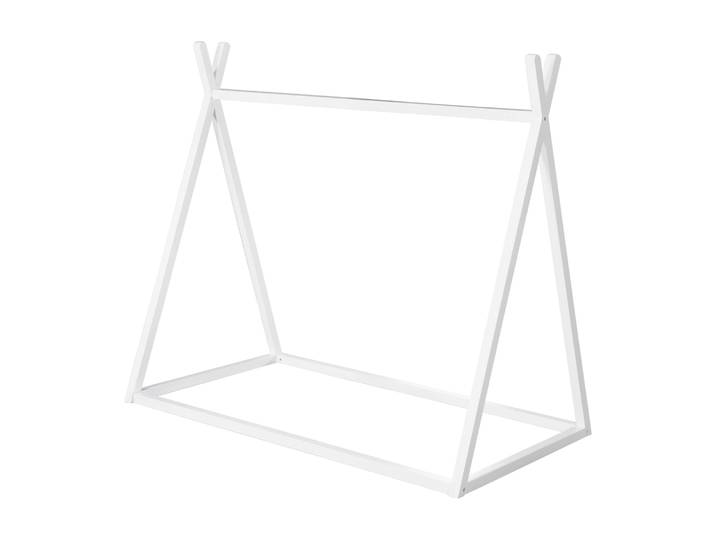 Tipilounge 70 x 140 cm - Montessori-Bett aus Holz weiß lackiert - FSC zertifiziert