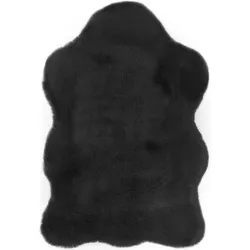 Luxor Living Dekofell Coste anthrazit 55 x 80 cm