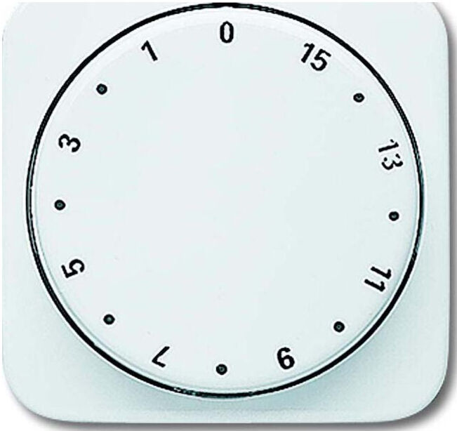 Busch-Jaeger Plaque centrale aws minuterie, 15 min 1770-214-102 (2CKA001753A6158)