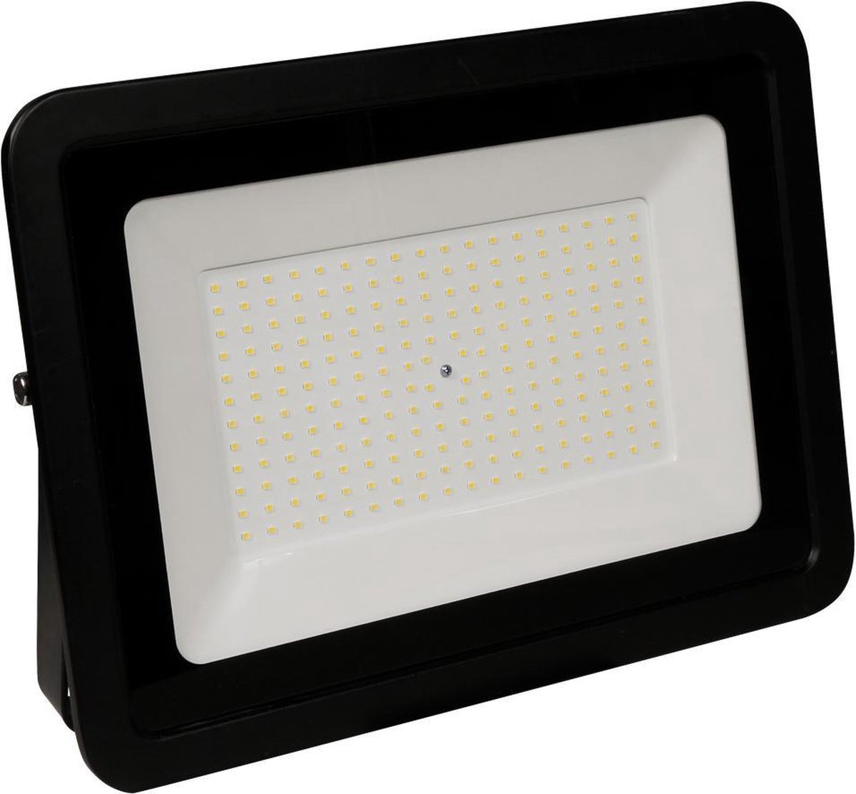 McShine LED Buitenspot Schijnwerper - Super-Slim - 200W - 10.500 Lumen - 4000K Neutraalwit - IP65 - Zwart