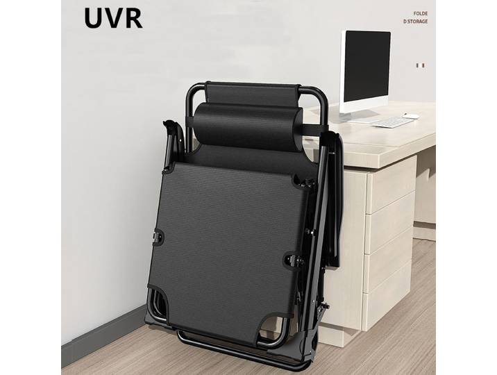 UVR bureau déjeuner chaise ménage Portable balcon dossier chaise réglable simple paresseux lit extérieur pliant loisirs chaise de plage