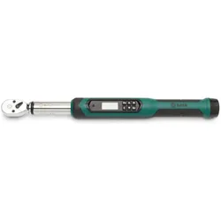 SATA, Drehmomentschlüssel, 3/8" Elektronischer Drehmomentschlüssel, mit Winkelfunktion 13,5Nm - 135Nm (3/8", 13.50 - 135 Nm)