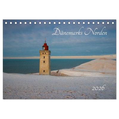 Dänemarks Norden (Tischkalender 2026 DIN A5 quer), CALVENDO Monatskalender