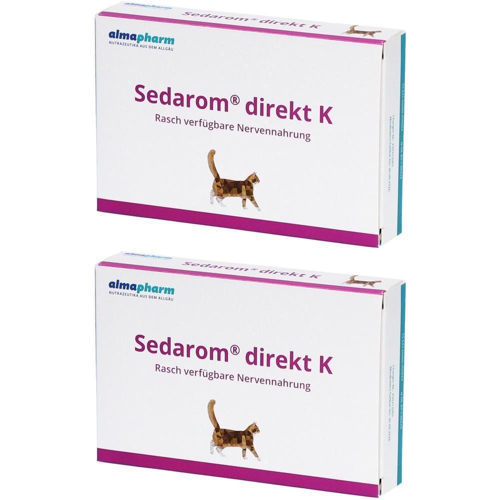 Sedarom Direkt K Erg.-Futterm.f.Katzen 2x 2x72 St Tabletten